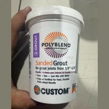 NEW Building Products PBG091-4 Polyblend Sanded Repair Grout Natural Gray