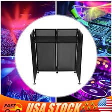 DJ Event Facade Scrim Metal Frame Booth Travel Bag Case 20" x 40" Flat Table Top