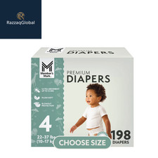 Member's Mark Premium Baby Diapers, Sizes: Newborn - 8