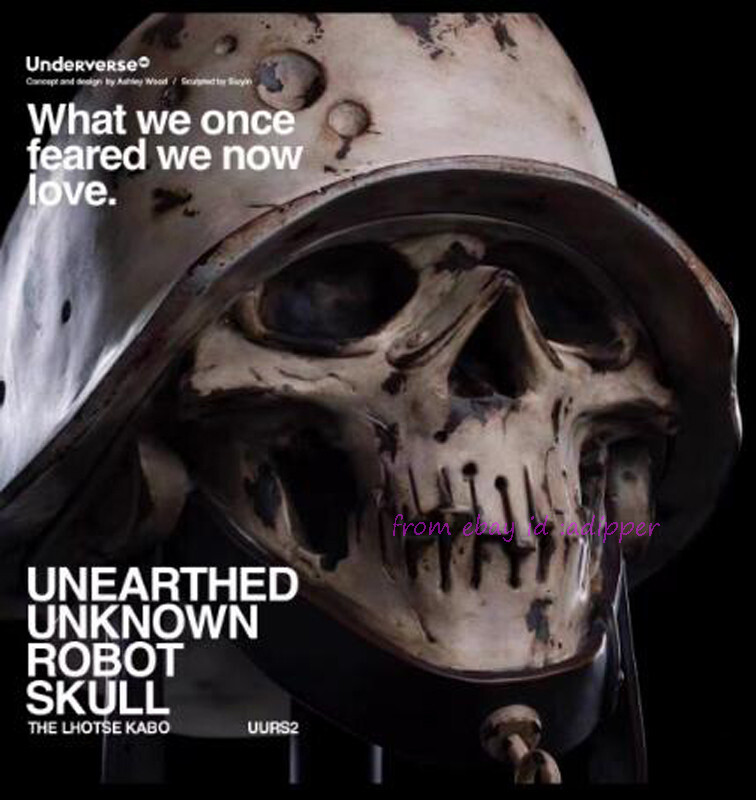 Underverse 1/1 Luv Pet Metal Unearthed Unkown Giant Robot Head