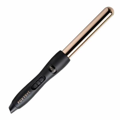 FoxyBae Black and Brown Hair Curler Rose Gold Titanium Sleek Rotating Curler - FoxyBae – FOXYBAE.COM main image 4