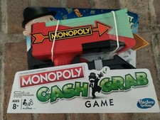 Monopoly Cash Grab Game, Hasbro, Brand New