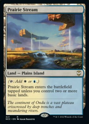 Prairie Stream x1 - Commander: Streets of New Capenna - NM-Mint, English - Comma
