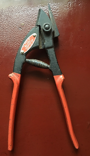 Vintage H.K. Porter Inc 990T STRAPCUTTER, Boston, MA Cutter Tool