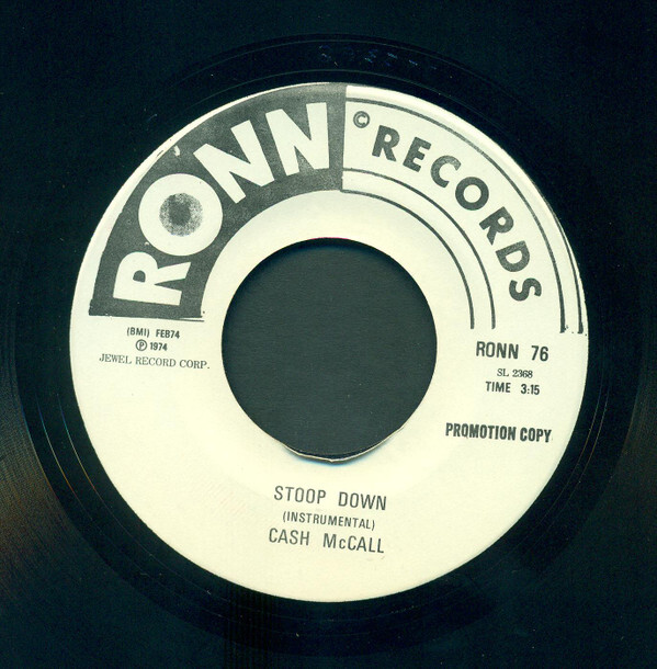 Cash McCall - Stoop Down / Stoop Down 1974 7