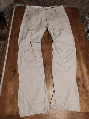 G Star Elwood Heritage Narrow W34/L34 Stoffhose Hose Raw F005