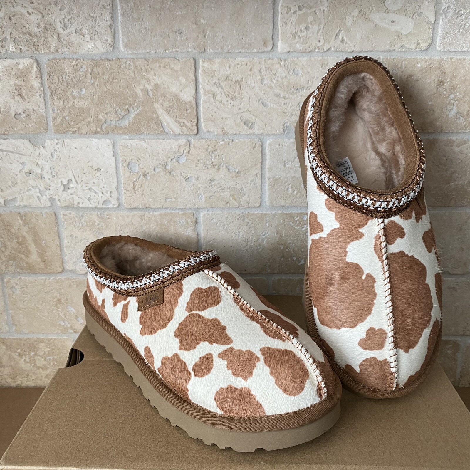 ugg shoes cow print