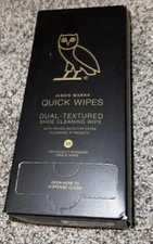 OVO October's Very Own X Jason Markk Dual-Texture Quick Cleaning Shoe Wipes