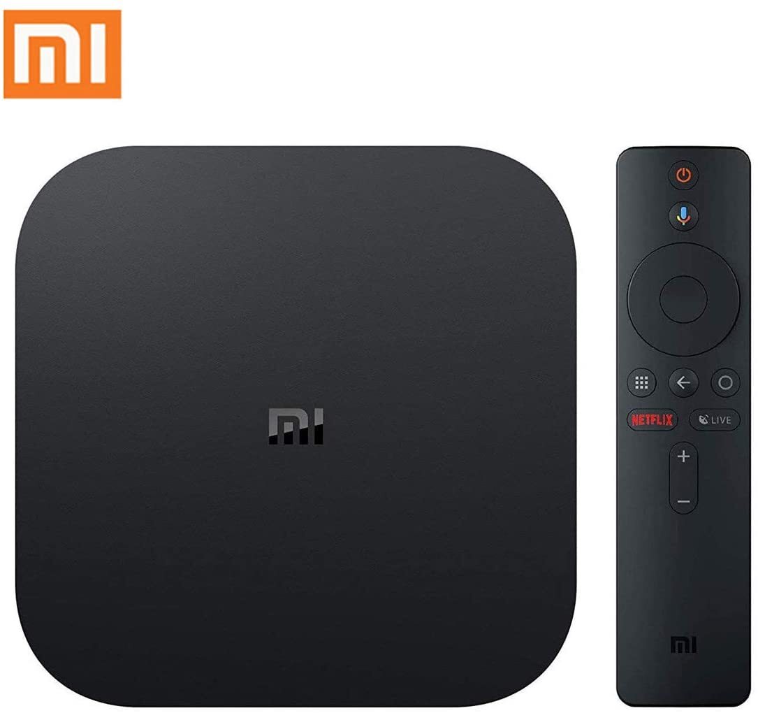 Xiaomi Mi Box S Android TV with Google Assistant Remote Streaming Media Player