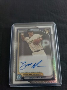 2024 Bowman - Chrome Prospect Mega Box Autographs #BMA-BW Brock Wilken (AU, RC)