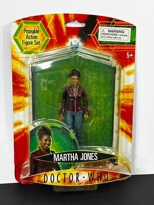 Doctor Who Martha Jones Action Figure Series 3 New in Box MOC 2004
