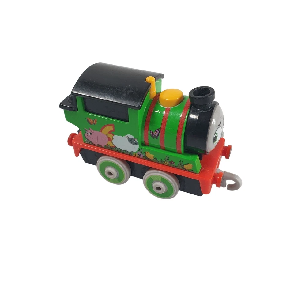 Juego de 2 coches Thomas And Friends Percy Farm Metal Engine Gordon barro carbón Foto 4 de 4