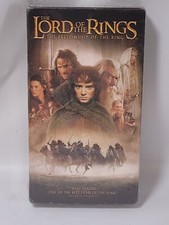 The Lord of the Rings: The Fellowship of the Ring VHS, 2002 Sealed