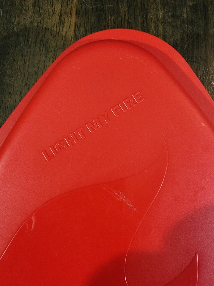 Contenedor de almacenamiento de alimentos Light My Fire 2 piezas rojo Suecia senderismo camping al aire libre Foto 4 de 4