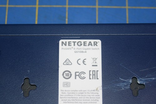Netgear GS108v4 ProSAFE 8-Port Gigabit Switch GS108 - Picture 8 of 9