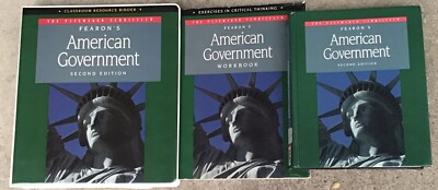 Fearon's American Government Pacemaker Curriculum Teacher Resources Student Wkbk