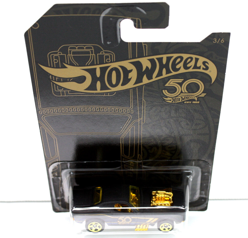 Hot Wheels 2017 50th Anniversary GOLD Series RODGER DODGER Car 1