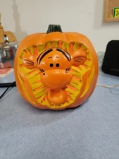 1999 Vintage Paper Magic Group DISNEY  TIGGER PUMPKIN Light Up Halloween