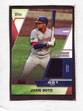 2021 Topps Series 2 Significant Statistics Relic Juan Soto #SSR-JUS