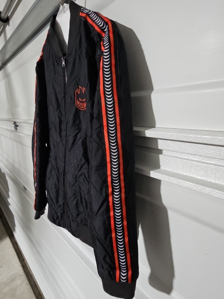 N*E様 SPITFIRE VINTAGE JACKET VINTAGE Spitfire Wheels Windbreaker Snap Jacket Mens Size Sm