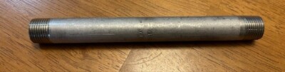 1/4'' X 4'' T-316 Stainless Steel SCH 40 Pipe Nipple  set of 5 pcs fast ship