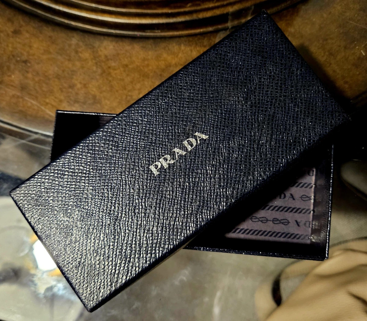 Prada wristlet hotsell wallet