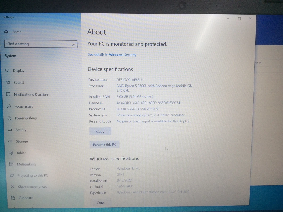 HP 255 G8 15.6