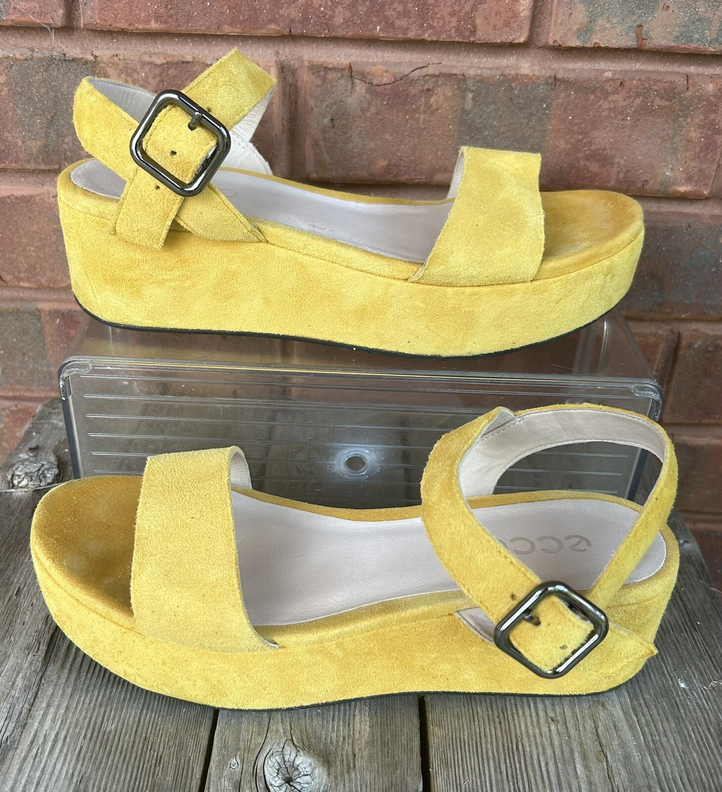 tooled leather sandals