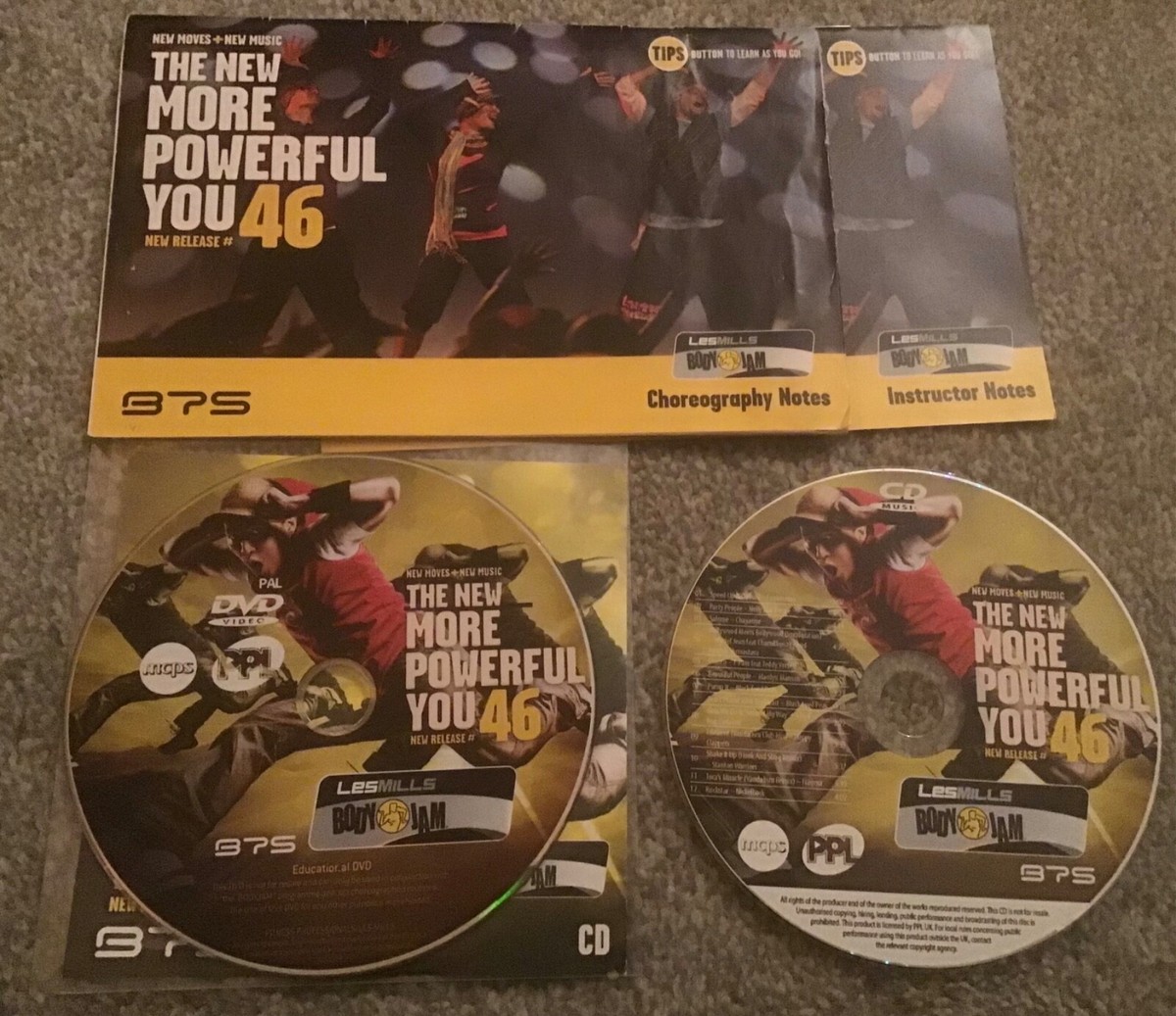 スポーツ・フィットネス LESMILLS BODYJAM CD DVD Les Mills BODYJAM 65 DVD Notes CD Body Jam AFRO CIRCUS JAM | eBay