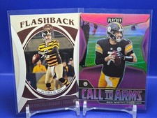 Ben Roethlisberger 2021 Panini Legacy Flashback + Playoff Pink Call To Arms