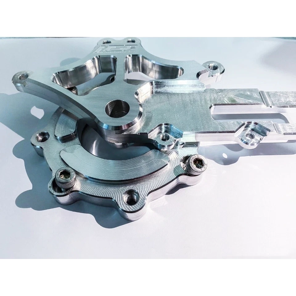 P34 2 Pumps Rear Caliper For Honda CRF 250 300 M L Rally Hard Aluminum 6061 T6 - Imagem 3 de 4