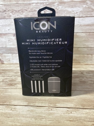 Icon Beauty Mini Humidifier NEW Led LightsUSB Powered - Picture 3 of 6