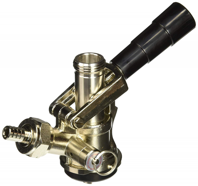 Stella European Beer Keg Coupler Stainless Steel Body and Probe Lever