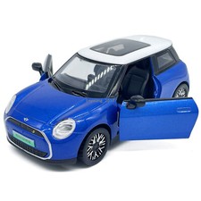 1:28 Mini Cooper Model Car Diecast Toy Vehicle Boys Toys for Kids Gifts Blue
