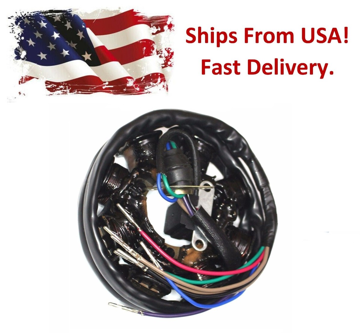 Magneto Stator Compatible with Kawasaki 750 ZXI/ XI Sport OEM