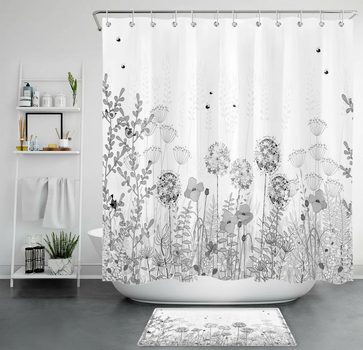 Lv luxury type 11 shower curtain waterproof luxury bathroom mat set luxury  brand shower curtain luxury window curtains in 2023