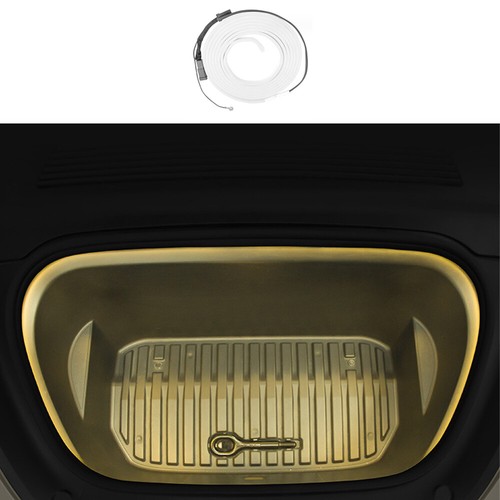 Tira de luz LED Frunk interior maletero delantero coche para Tesla Motors Y 3 2021-2023 - Imagen 16 de 18