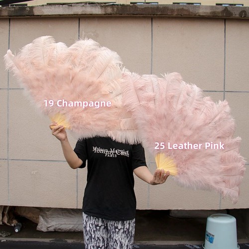 Large Fluffy Feather Fans Performance Dance Stage Show Costume Props LOT - Picture 33 of 40
