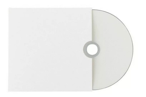 NEW CD DVD Card board Wallet Sleeves mailer with Thumb Cut plain White HQ lot - Picture 4 of 13