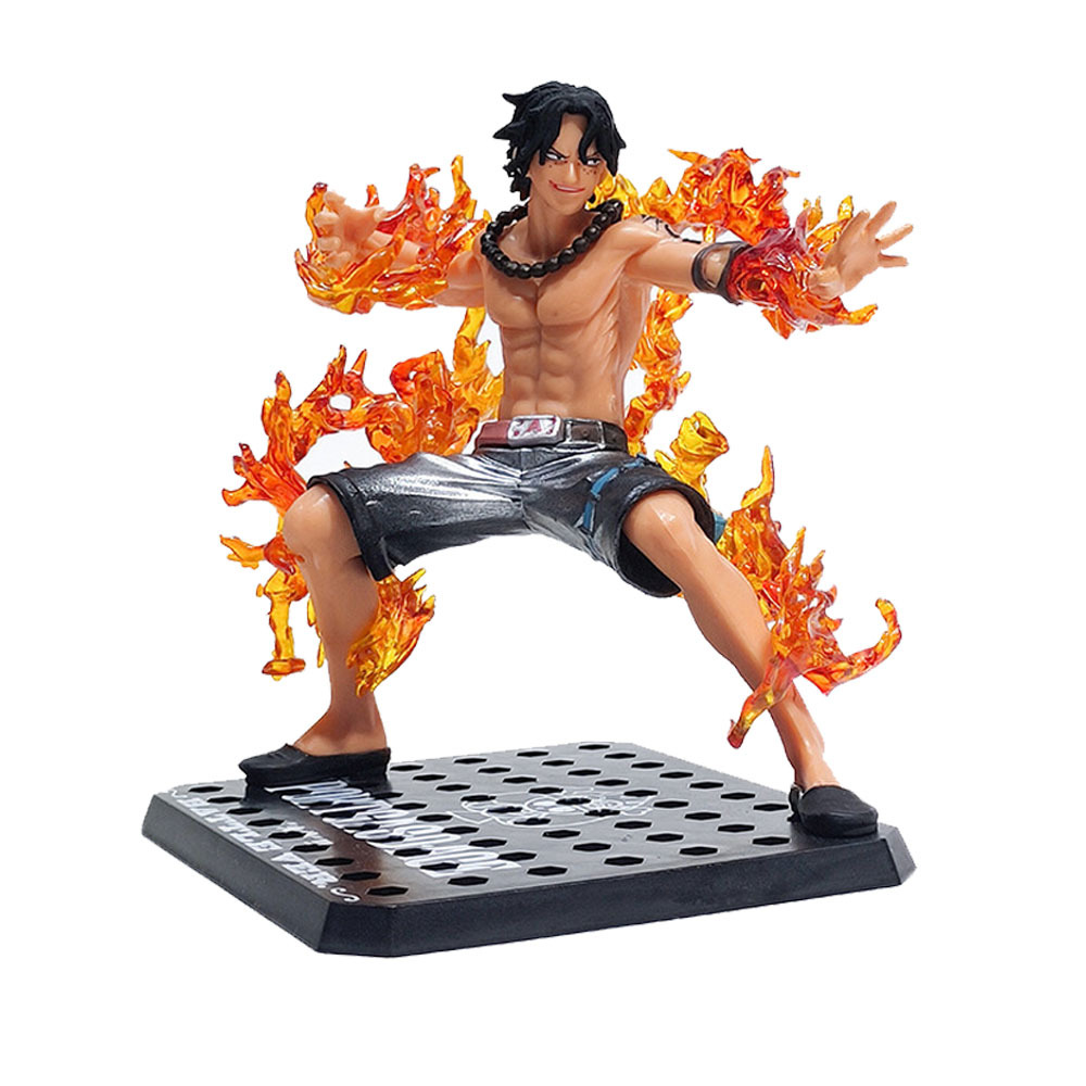 12Pcs Anime One Piece Action Figure Luffy Zoro Chopper Ace Hancock