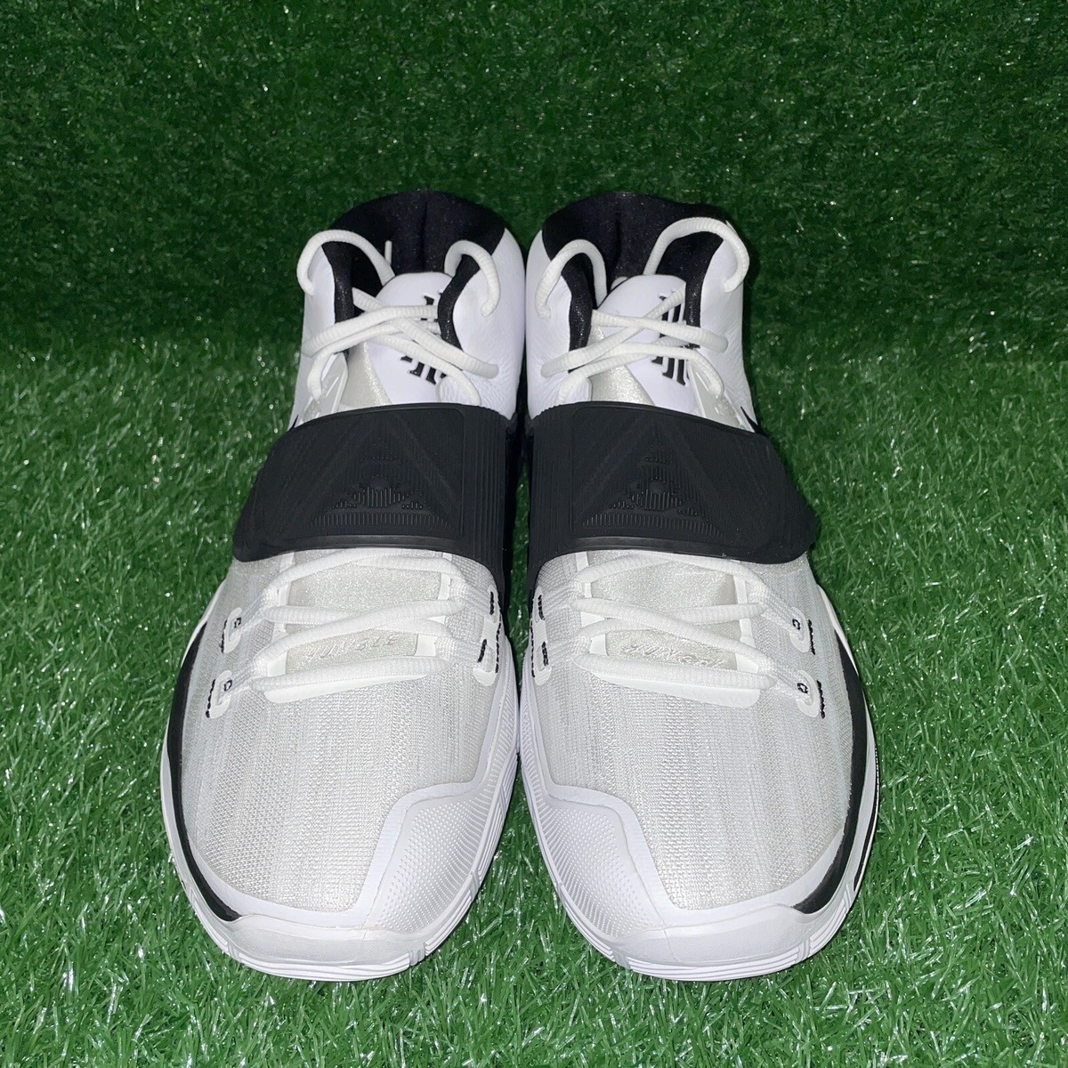 Nike Kyrie 6 TB Promo Basketball Shoes White Black Size 14 CW4142