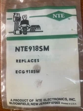 NTE Electronics NTE918SM IC HIGH SPEED OPERATIONAL AMPLIFIER 8 LEAD SOIC 