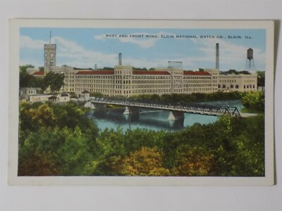 Elgin, Illinois IL ~ Elgin National Watch Company 1920s L705 (g3)