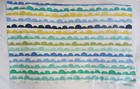 Pottery Barn Teen Bubble Stripe Standard Pillow Case NWOT
