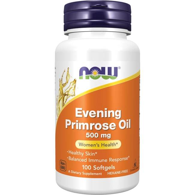 NOW Foods Evening Primrose Oil 500 mg 100 Sgels