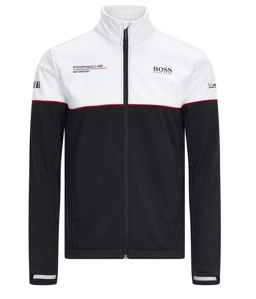 Hugo Boss Porsche Motorsport Mens Team Softshell Jacket - Image 2 of 4
