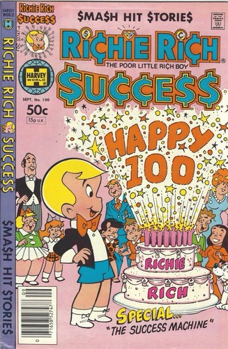 Richie Rich Comic Lot (8) Harvey 1976–81 #31 40 41 46 98 99 100 101 VG-FN - Picture 5 of 10
