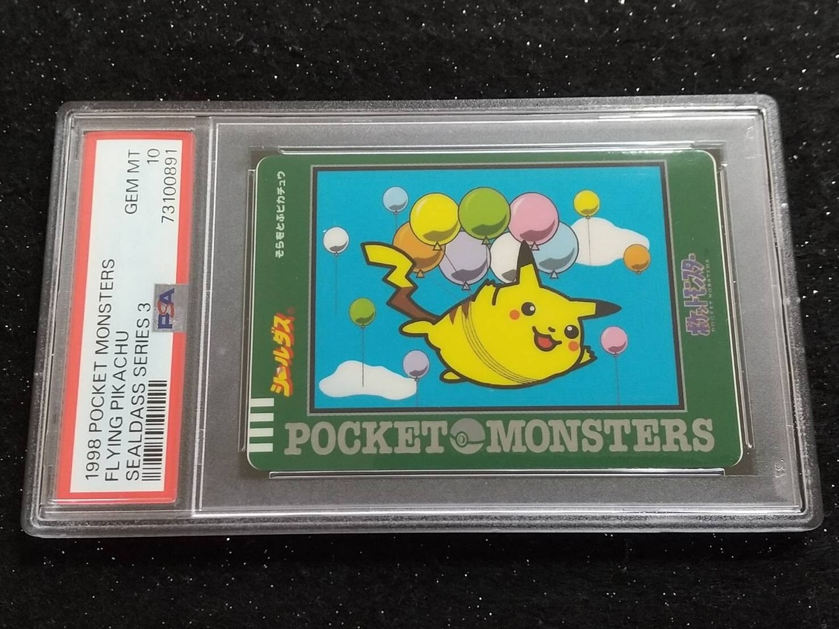 1998 Flying Pikachu PSA 10 Pokemon Card dass Sealdass Series 3