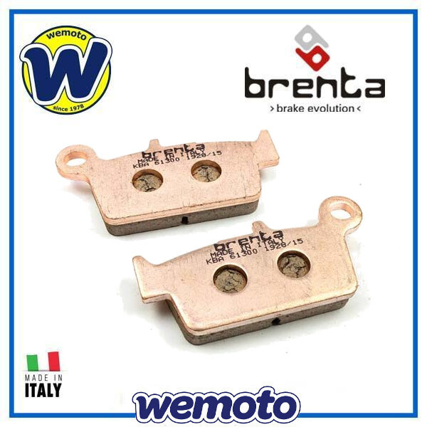 Coppia Pastiglie Sinterizzate Freno Posteriore per Gas-Gas EC 200 (Nissin) 2005