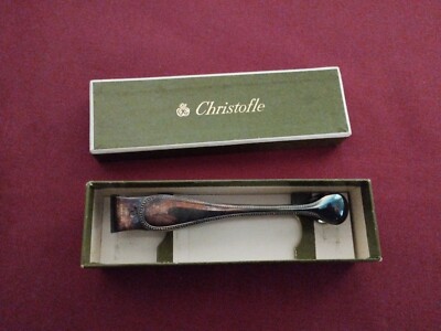 Pince à Sucre Christofle Modèle Perles – Métal Argenté, En Boîte, Occasion